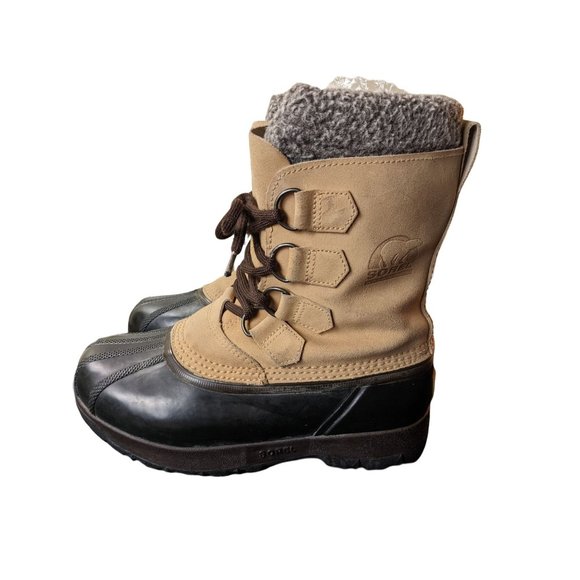 Sorel Other - Sorel Mens Winter Waterproof Snow Boots 6 JEE vintage 90s